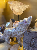 Spharelite Wolf Carving