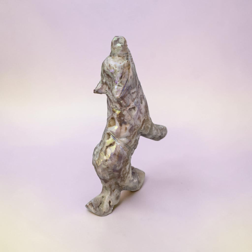 Spharelite Wolf Carving
